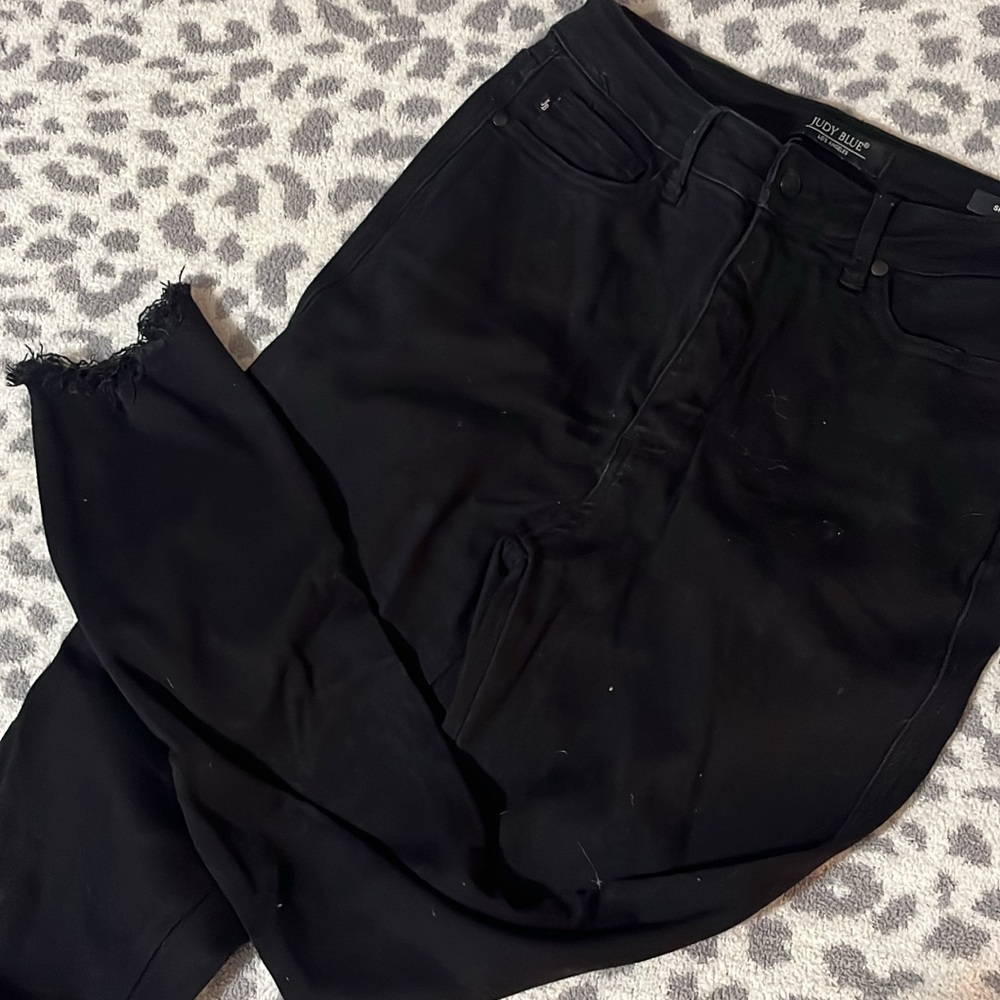 KanCan Jet Black Skinny Jeans